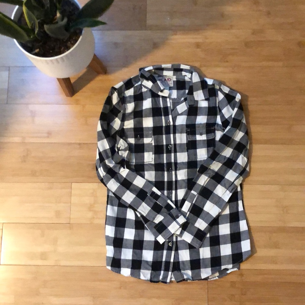 Old Navy Buffalo Plaid Button down